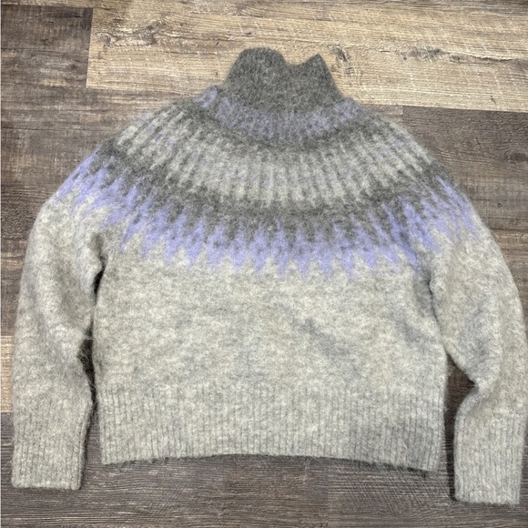 Banana Republic Alpaca Fair Isle Sweater Women’s Size Medium - Picture 1 of 8